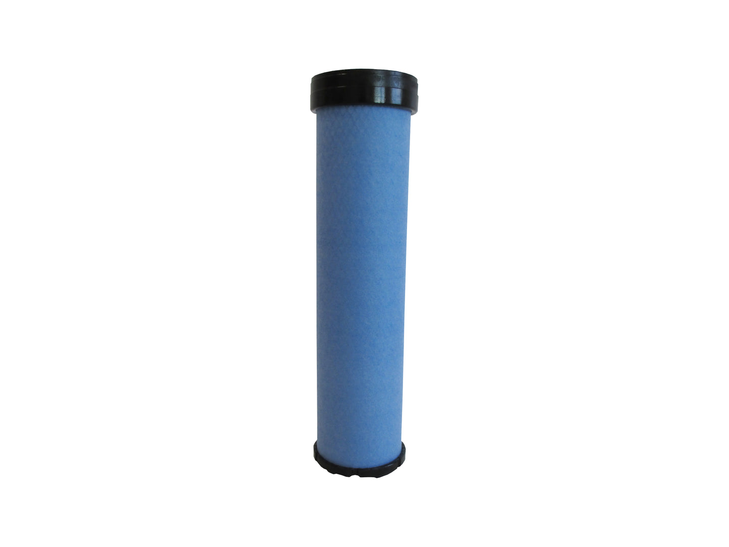 A cylindrical replacement filter cartridge, with a black PU top and bottom caps, shown on a plain white background.