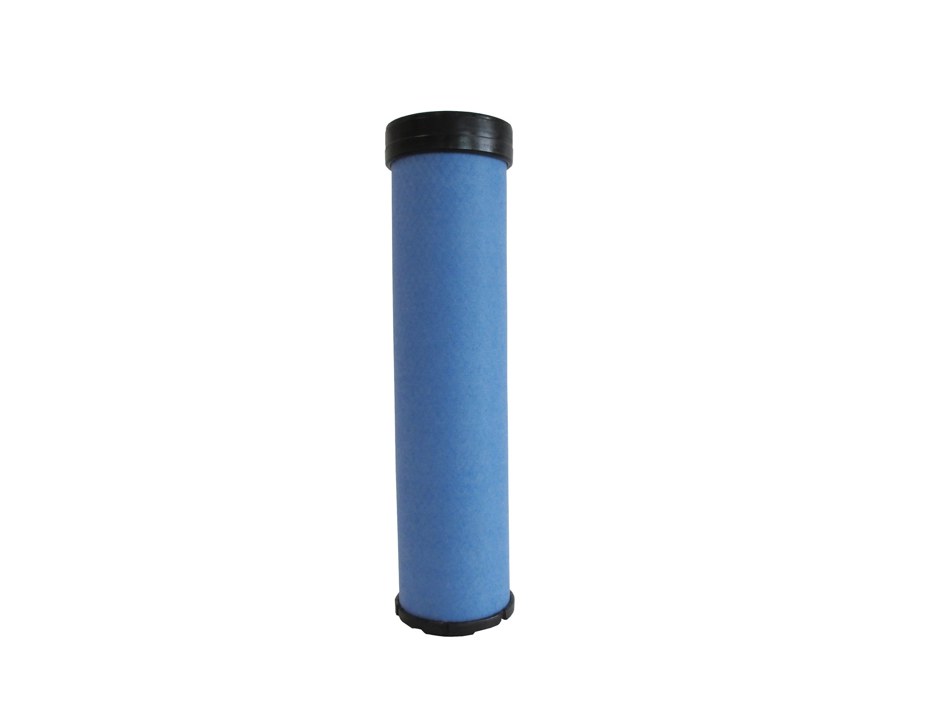 A cylindrical replacement filter cartridge, with a black PU top and bottom caps, shown on a plain white background.