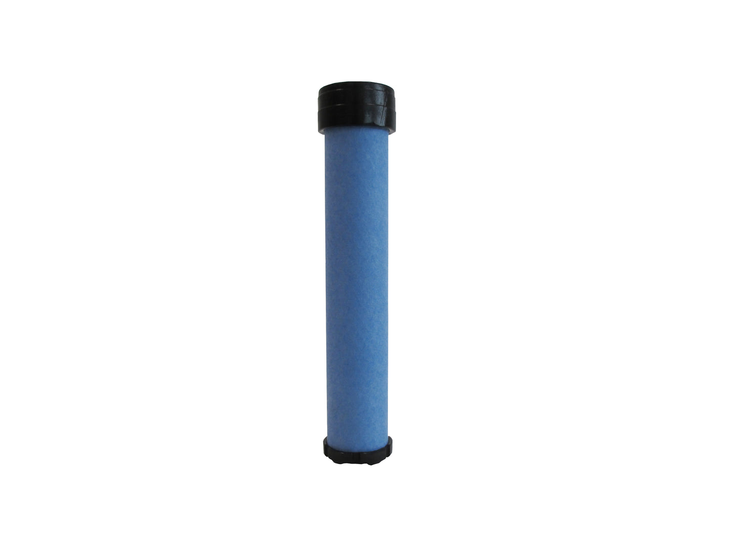 A cylindrical replacement filter cartridge, with a black PU top and bottom caps, shown on a plain white background.
